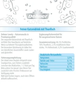 Dehner Premium Lovely Katzensnack Drink Für Diven, 48 x 40 g