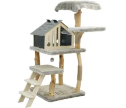 Dehner Premium Lovely Kratzbaum Aufspringen & Runterkommen, ca. B106/H129/T92 cm