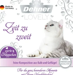 Dehner Premium Lovely Nassfutter für Katzen Zeit zu zweit, 16 x 100 g