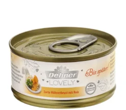 Dehner Premium Lovely Nassfutter für Katzen Bis später!, 24 x 70 g