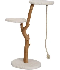 Dehner Premium Lovely Natur-Kratzbaum Erklimmen & Erholen, ca. B40/H99-109/T50 cm