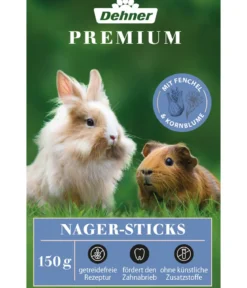 Dehner Premium Nager-Sticks getreidefrei, 3 x 150 g