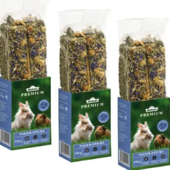 Dehner Premium Nager-Sticks getreidefrei, 3 x 150 g