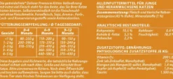 Dehner Premium Nassfutter für Katzen Kitten, 6 x 200 g/400 g