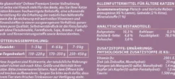 Dehner Premium Nassfutter für Katzen Senior, 6 x 200 g/400 g