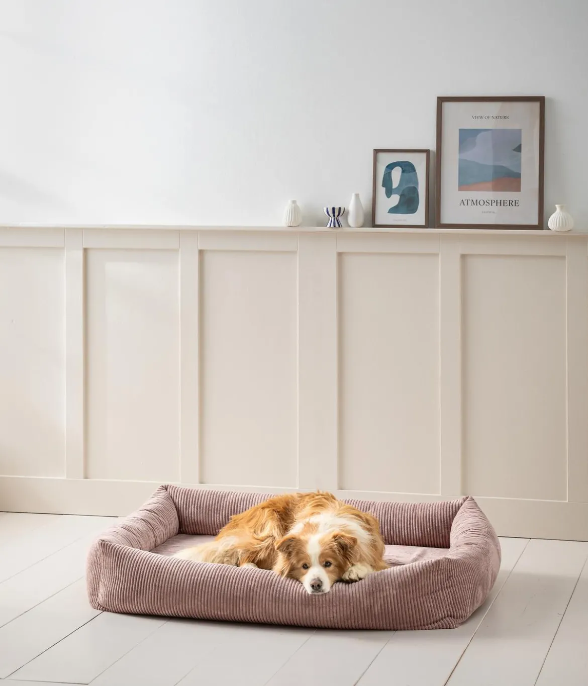 Dehner Premium Orthopädisches Hundebett Lakota, rechteckig, ca. B120/H23/T90 cm