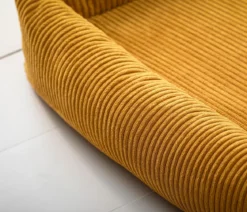 Dehner Premium Orthopädisches Hundebett Enola, rechteckig, ca. B90/H23/T70 cm