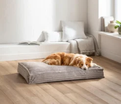 Dehner Premium Orthopädische Hundematratze Soyala, rechteckig, ca. B120/H15/T80 cm