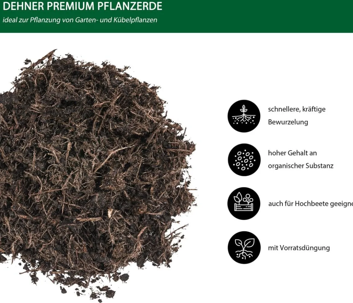 Dehner Premium Pflanzerde, 40 l