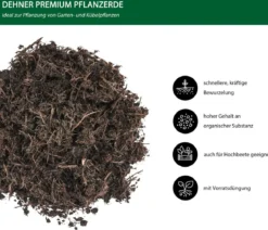 Dehner Premium Pflanzerde, 57 x 40 Liter