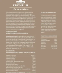 Dehner Premium Rennmausfutter, 750 g