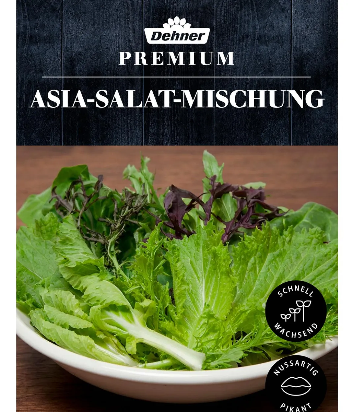 Dehner Premium Samen Asia-Salat-Mischung