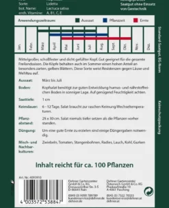 Dehner Premium Samen Kopfsalat 'Lidetta'