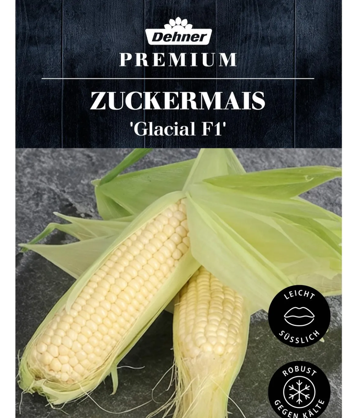 Dehner Premium Samen Zuckermais 'Glacial F1'