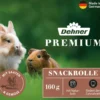 Dehner Premium Snackrolle für Nager, Saaten & Gemüse, 160 g