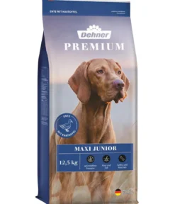 Dehner Premium Trockenfutter für Hunde Maxi Junior