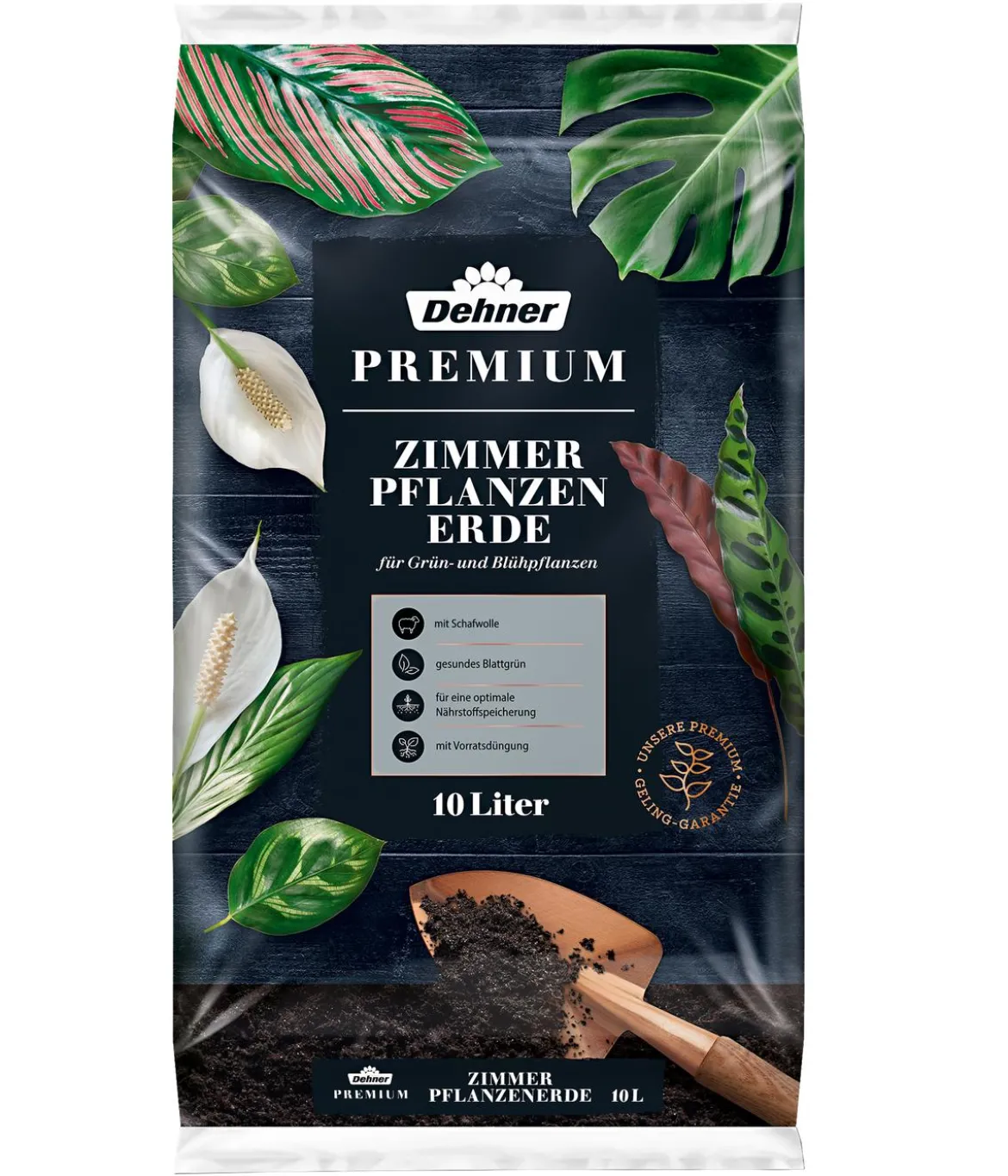 Dehner Premium Zimmerpflanzenerde, 10 l