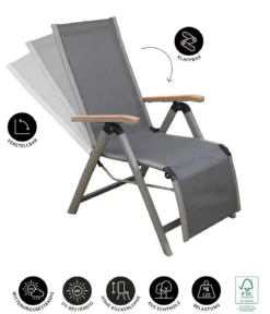 Dehner Relaxsessel Colmar, ca. B59/H110/T73 cm