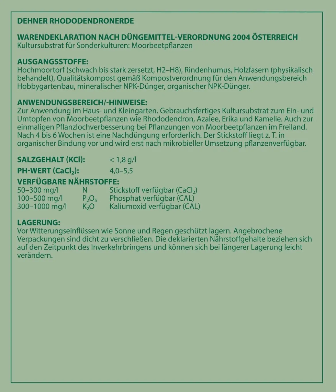 Dehner Rhododendronerde, 57 x 40 Liter