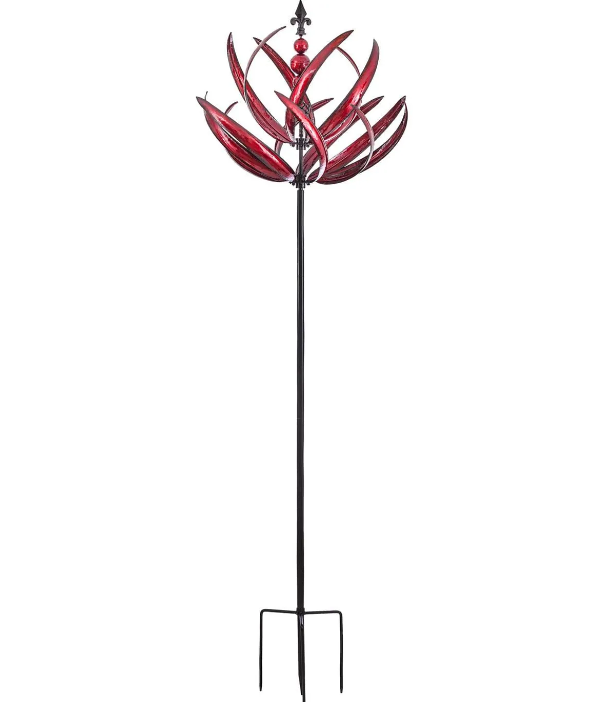 Dehner Riesen Windrad, rot, ca. Ø68,6/H231 cm
