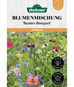 Dehner Saatband Blumenmischung 'Buntes Bouquet