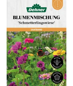 Dehner Saatband Blumenmischung 'Schmetterlingswiese', L5 m