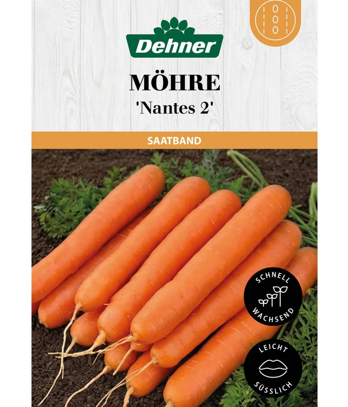 Dehner Saatband Möhre 'Nantes 2', L5 m