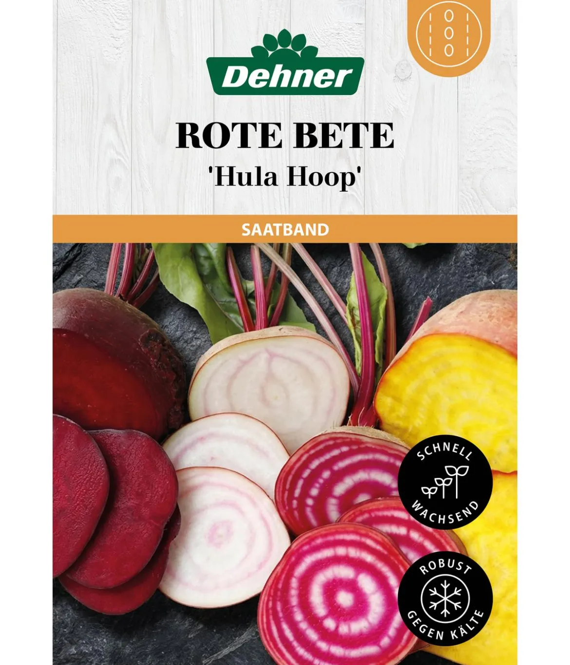 Dehner Saatband Rote Bete 'Hula Hoop', L5 m