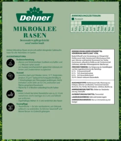 Dehner Saatgut Mikroklee-Rasen