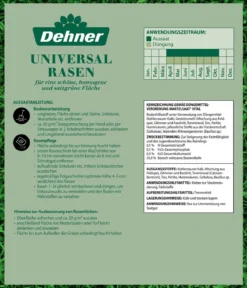 Dehner Saatgut Universalrasen, 500 g