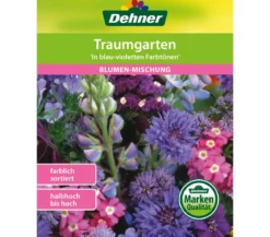 Dehner Samen Blumenmischung 'Farbgarten in blau-violetten Tönen'