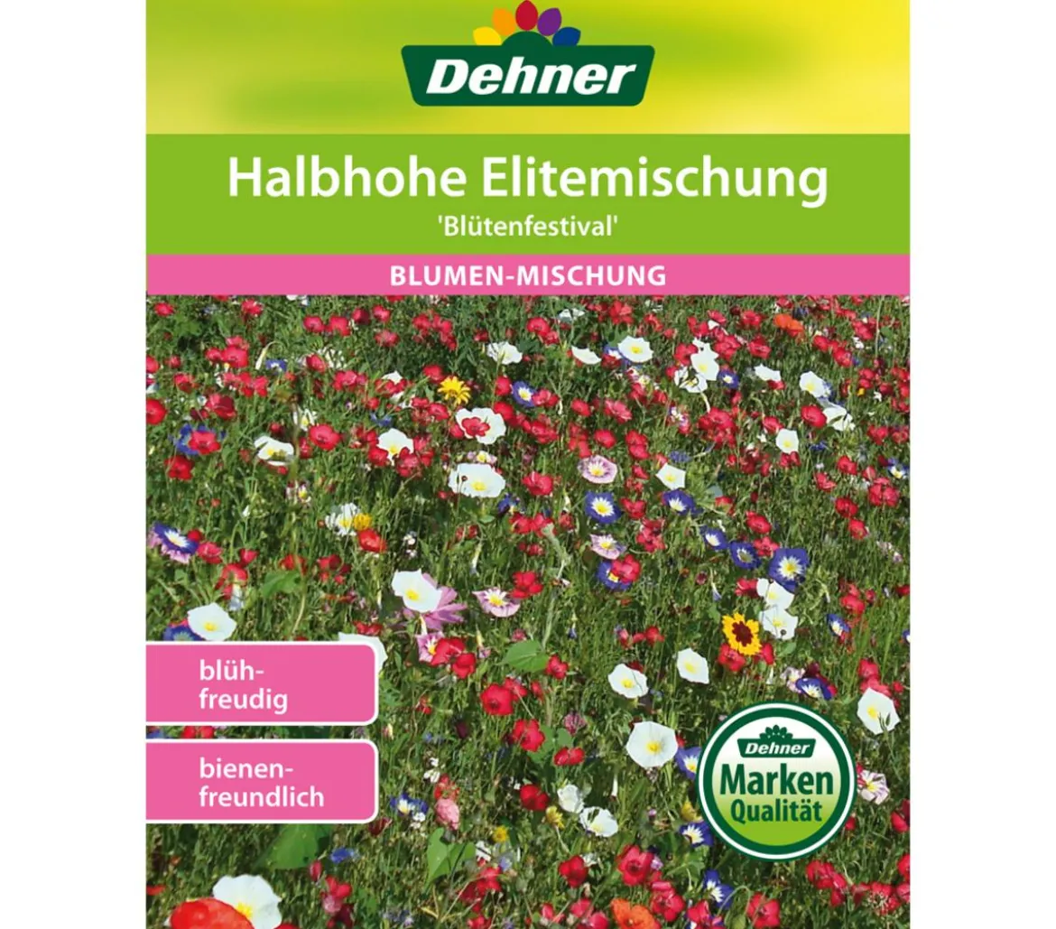 Dehner Samen Blumenmischung 'Halbhohe Elitemischung'