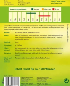 Dehner Samen Buschbohne 'Artemis'