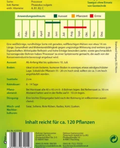 Dehner Samen Buschbohne 'Processor'