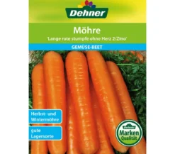 Dehner Samen Möhre 'Lange rote stumpfe ohne Herz 2/Zino'