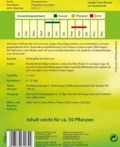 Dehner Samen Prunk-/Feuerbohne 'Preisgewinner'
