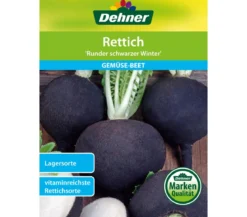 Dehner Samen Rettich `Runder schwarzer Winter`