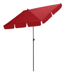 Dehner Schirm Jupiter, rechteckig, ca. B180/T120 cm