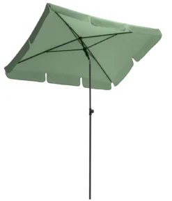 Dehner Schirm Jupiter, rechteckig, ca. B180/T120 cm
