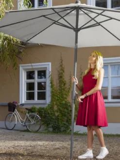 Dehner Schirm Milos, rund, ca. Ø294 cm