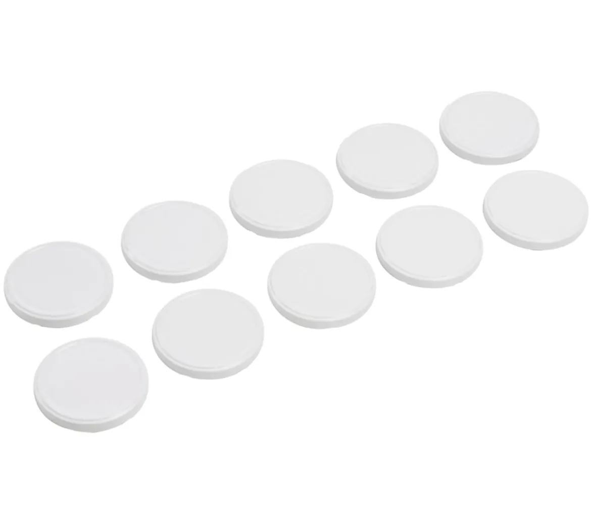 Dehner Schraubdeckel für Einkochgläser, weiß, Ø100 mm, 10er-Set