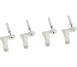 Dehner Schrauben, Dübel und Halter, je 4 Stk.