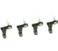 Dehner Schrauben, Dübel und Halter, je 4 Stk.