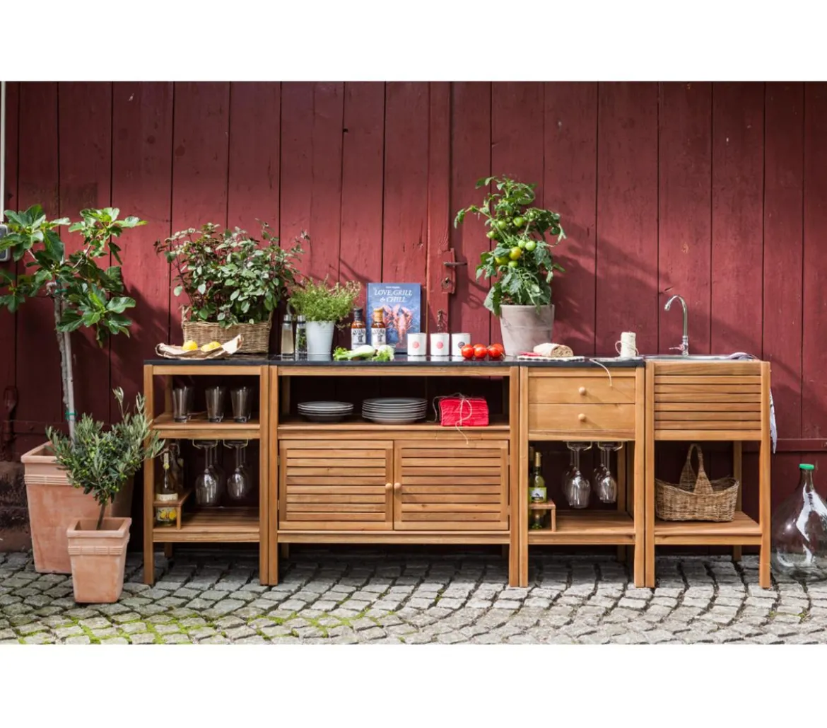 Dehner Schubladenschrank Southampton, ca. B50/H90/T50 cm