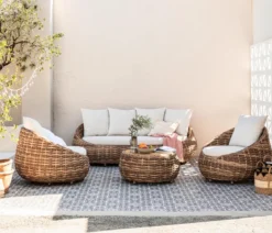 Dehner Sofa Tulum, ca. B208/H76/T97 cm