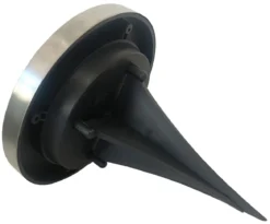 Dehner Solar-Bodenleuchte Skiva, ca. Ø12/H13 cm