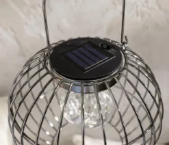 Dehner Solar-Drahtglühbirne, ca. Ø20,5/H17,5 cm
