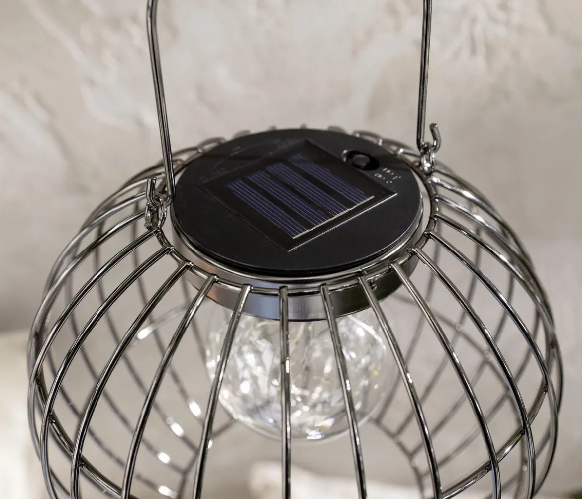 Dehner Solar-Drahtglühbirne, ca. Ø20,5/H17,5 cm