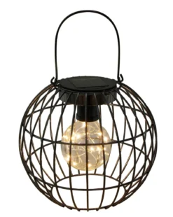 Dehner Solar-Drahtglühbirne, ca. Ø20,5/H17,5 cm