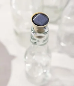 Dehner Solar-Flaschenbeleuchtung, 4 Stück